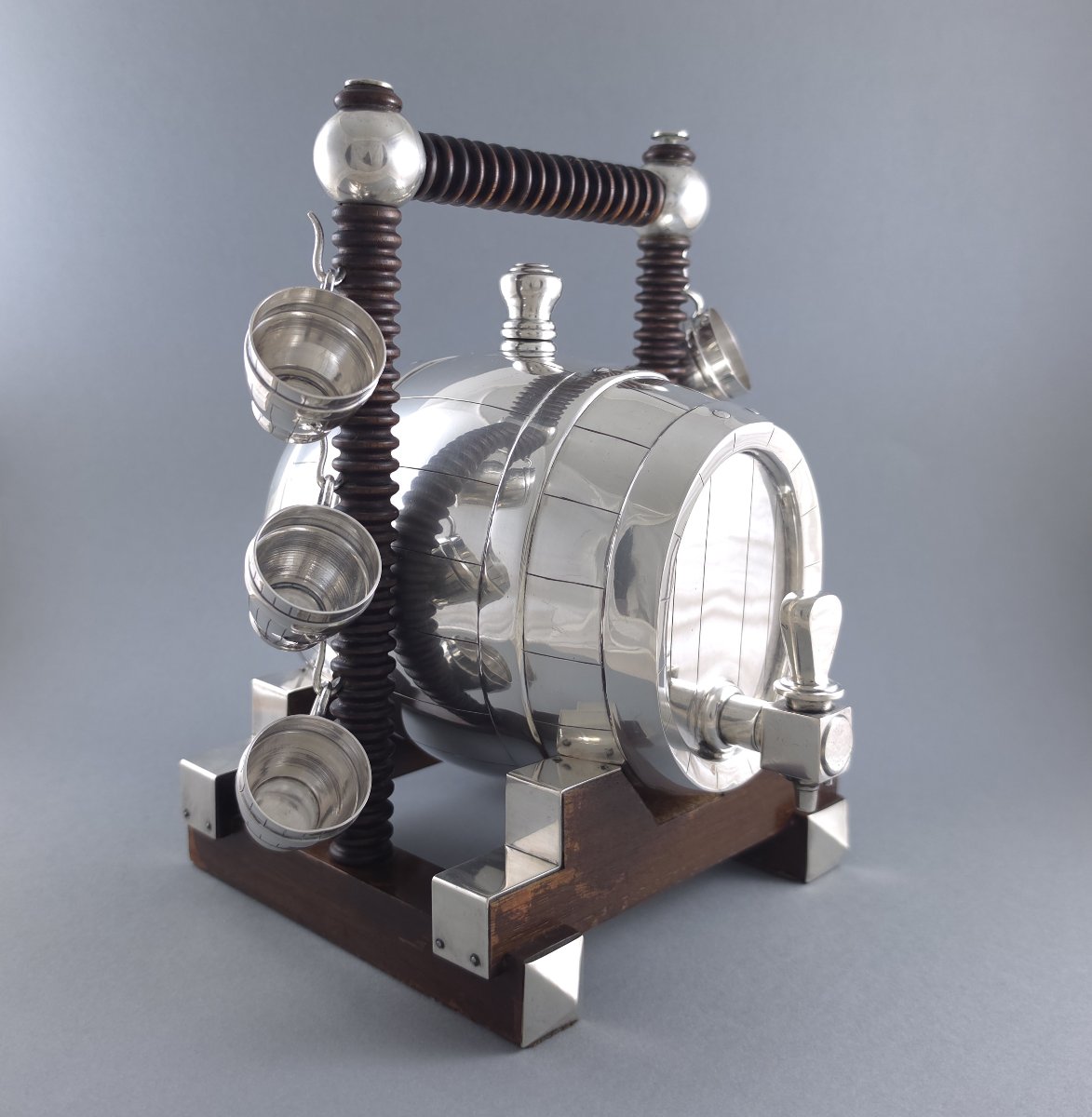 Solid Silver Liquor Set-photo-5
