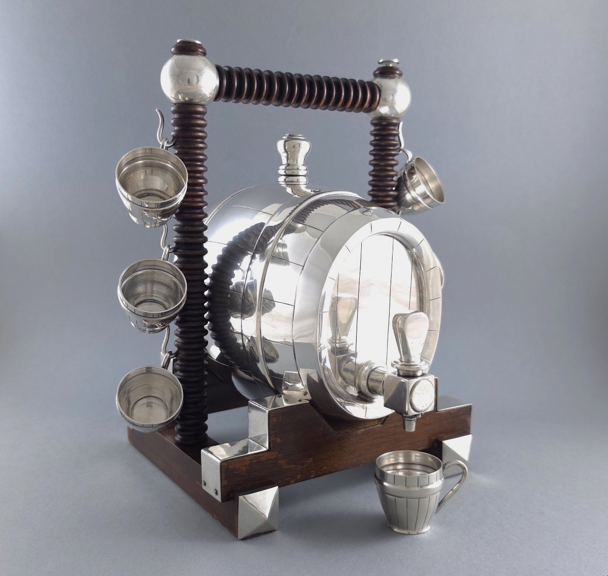 Solid Silver Liquor Set