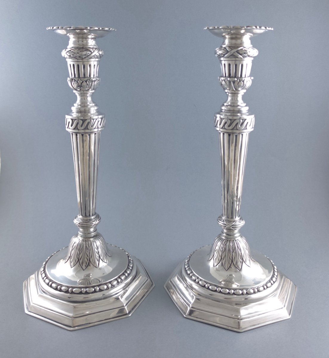 Sterling Silver Candlesticks -photo-2
