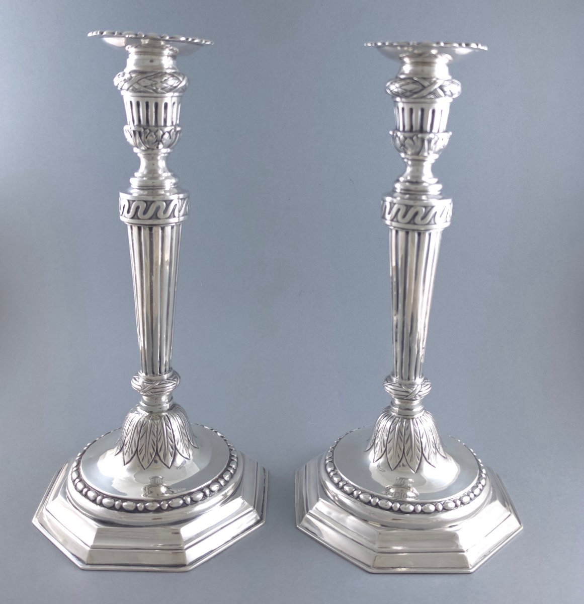 Sterling Silver Candlesticks -photo-3
