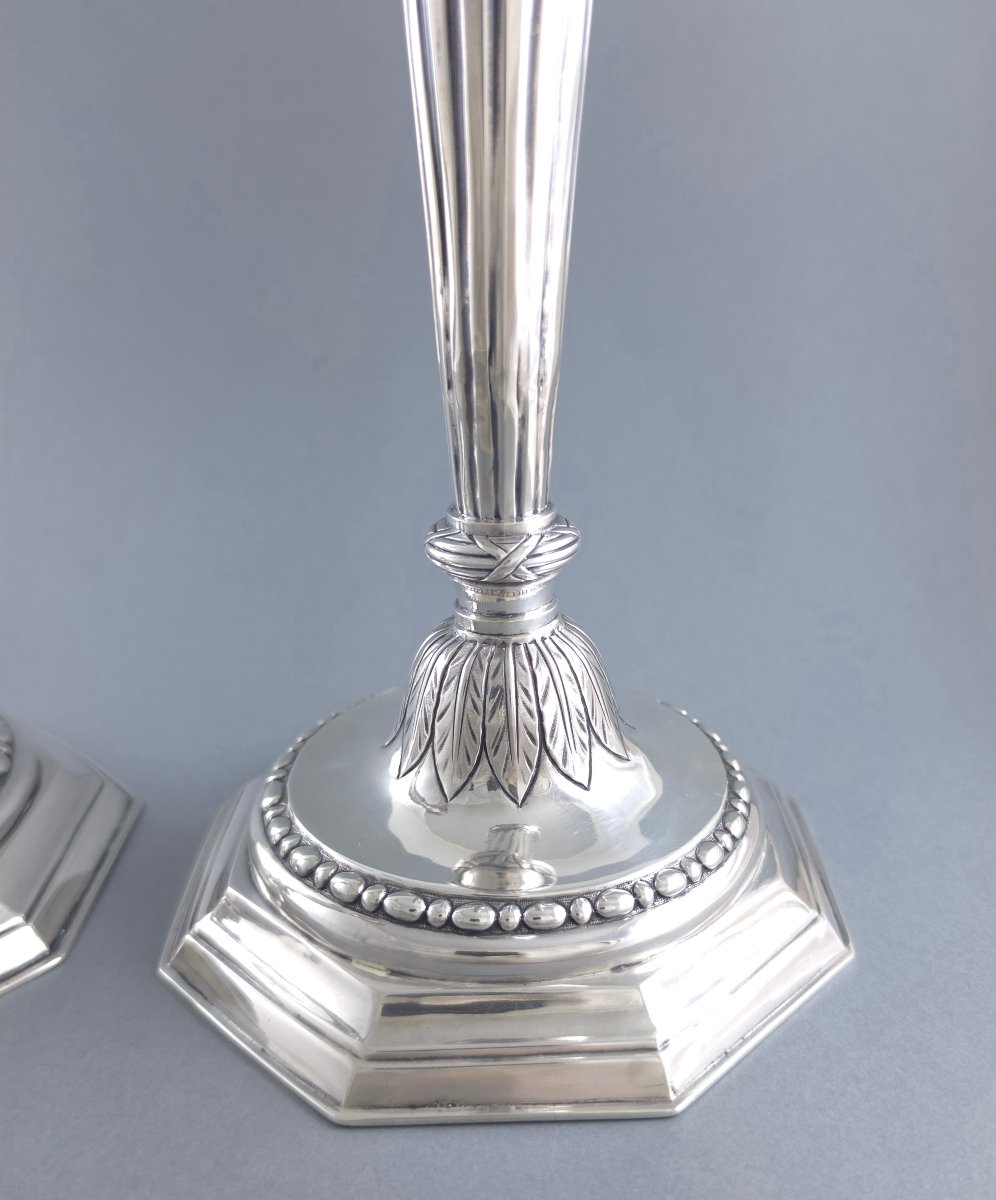 Sterling Silver Candlesticks -photo-1