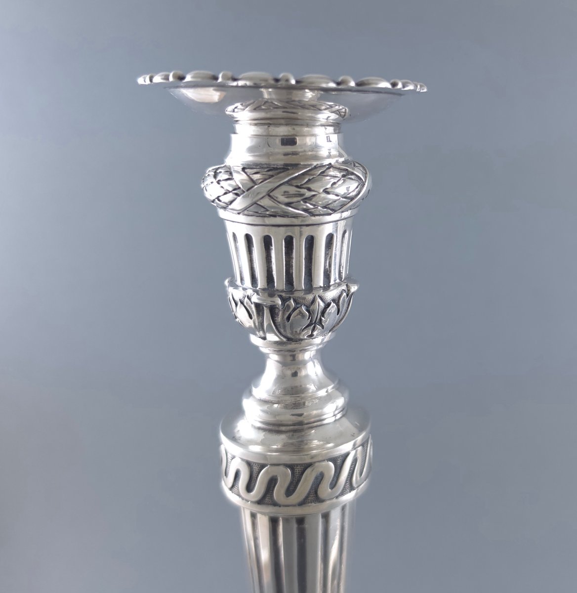 Sterling Silver Candlesticks -photo-3