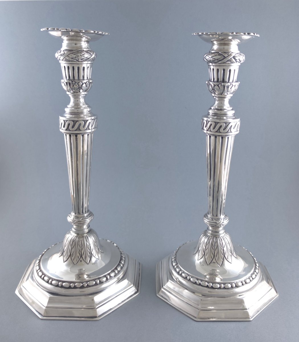 Sterling Silver Candlesticks 