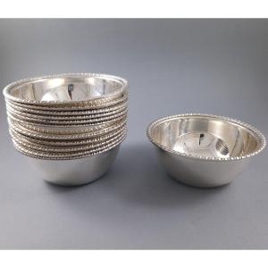12 Sterling Silver Bowls