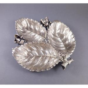 Buccellati - Sterling Silver Leaf Bowl