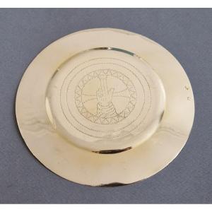 Paten For Chalice In Sterling Silver 