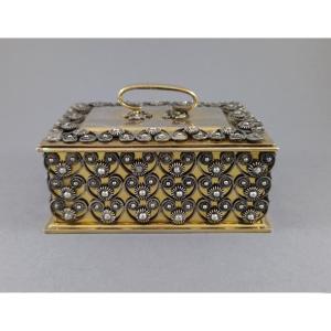 Vienna 1821 - Sterling Silver, Vermeil And Filigree Box