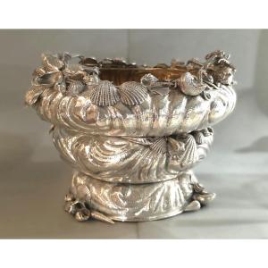 Bottle Bucket In Sterling Silver And Gilt