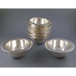 12 Sterling Silver Bowls
