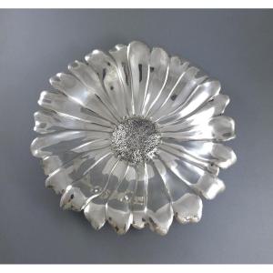 Coupelle marguerite en argent massif