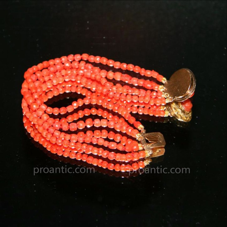 Gold Bracelet And Coral-photo-1