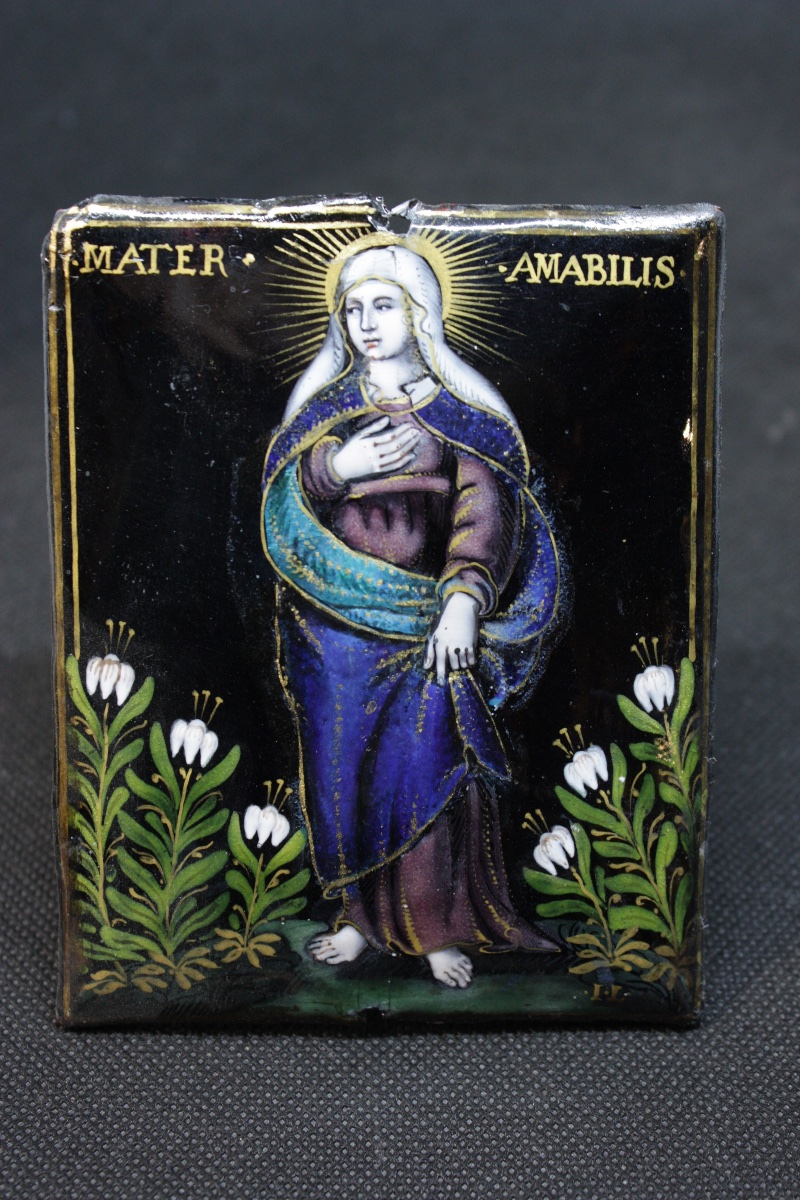 A Rare Pair Of Painted Limoges Enamel Plaques—jacques II Laudin (c. 1663–1729)-photo-3