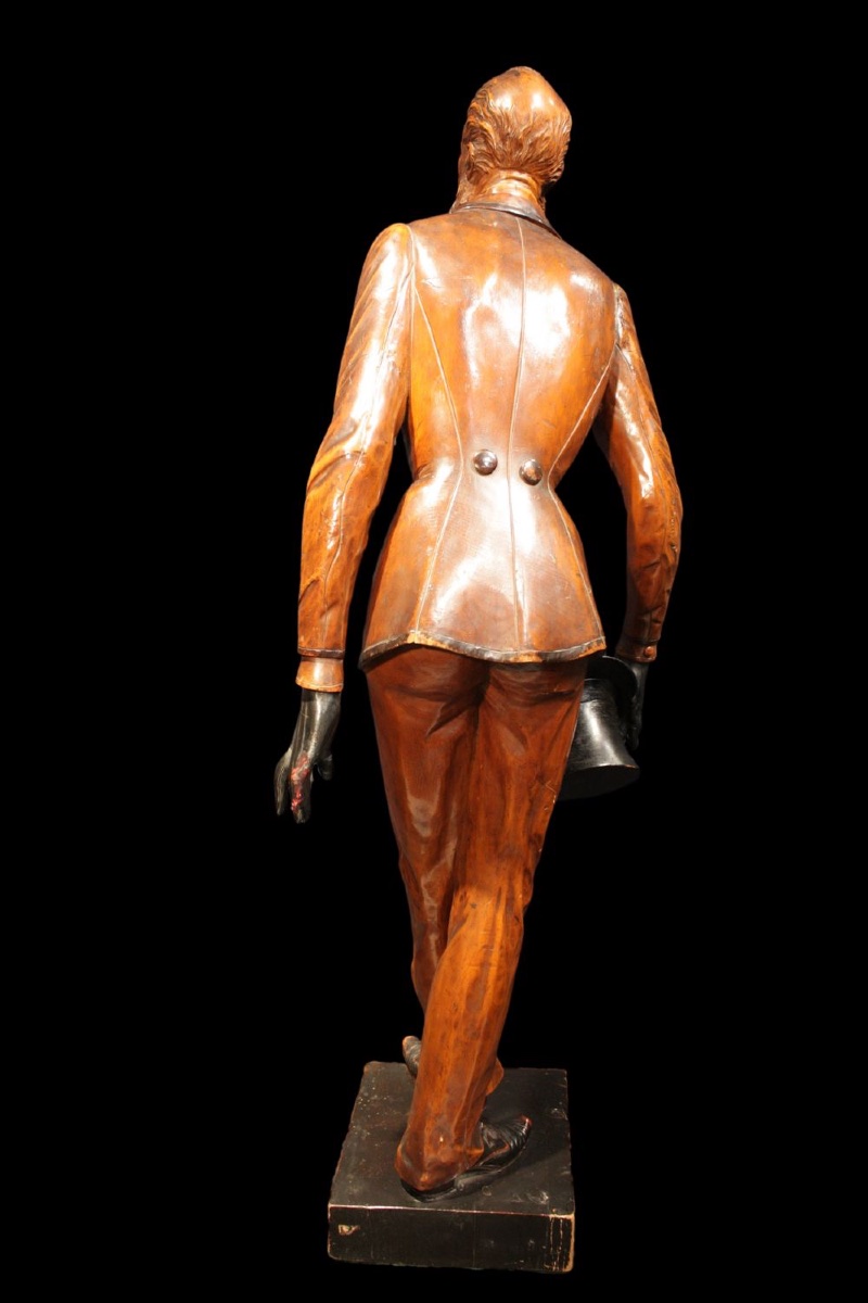 Rare Carved And Ebonized Wood Sculpture – Francesco Toso (1846–1903) – Venice, C. 1875–1890-photo-2