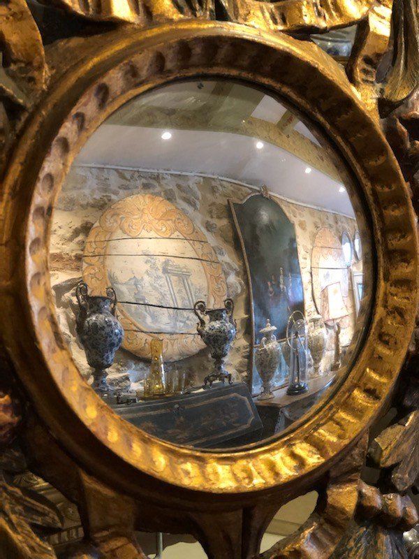 Miroir De Sorcière Italie 19ème-photo-3