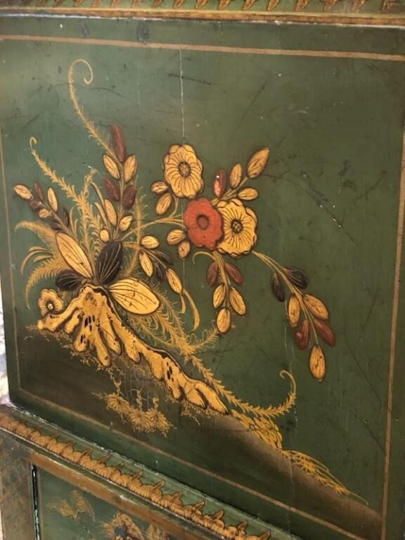Small Lacquered Lady's Cabinet England 19th-photo-6