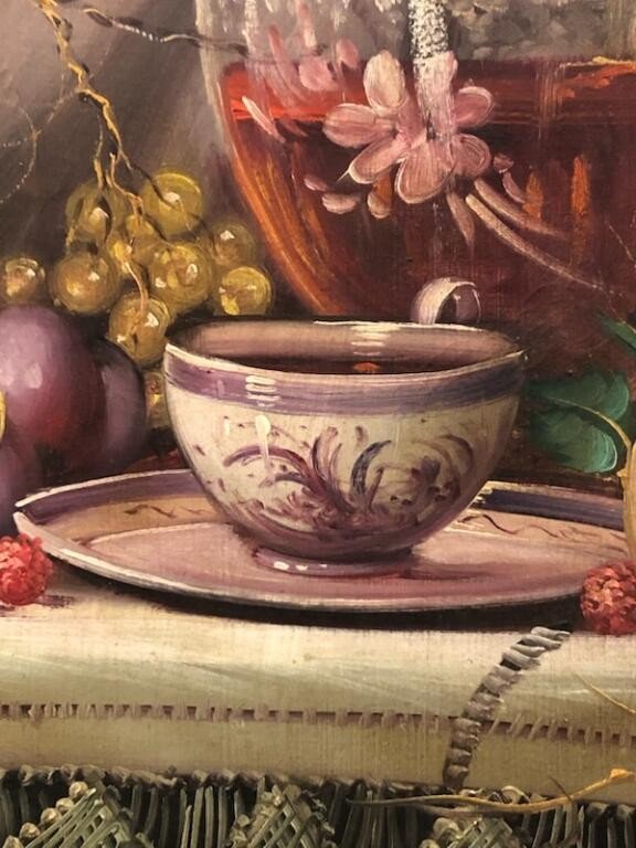 Still Life With Fruits And Glassware-photo-2