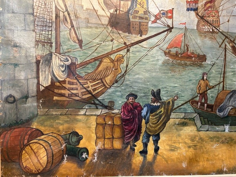 The Port Of La Rochelle In The 18th Century-photo-4