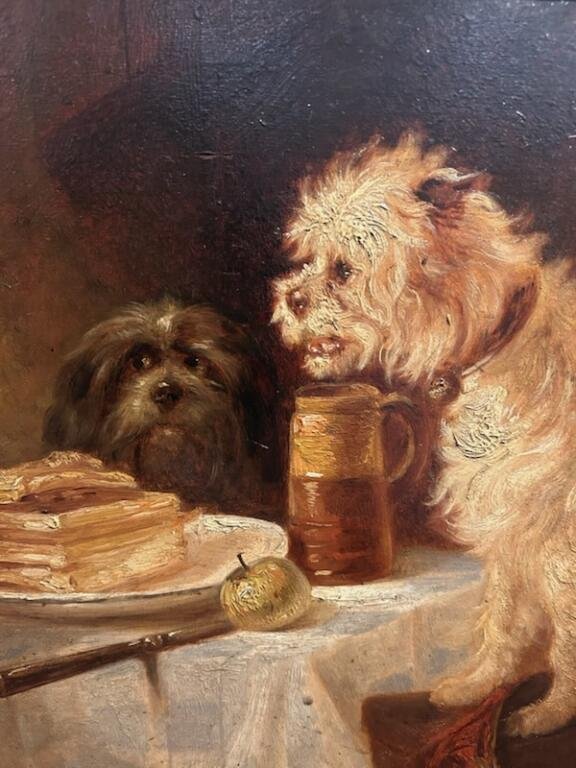 Les deux chiots et l'assiette de gaufres HSP de Zack Noterman-photo-1