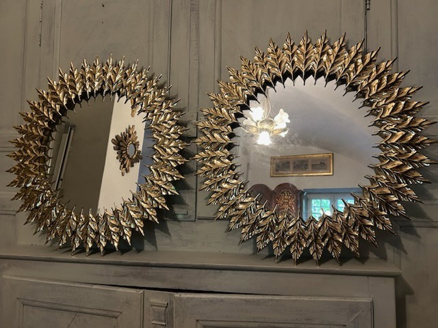 Paire de miroirs soleil