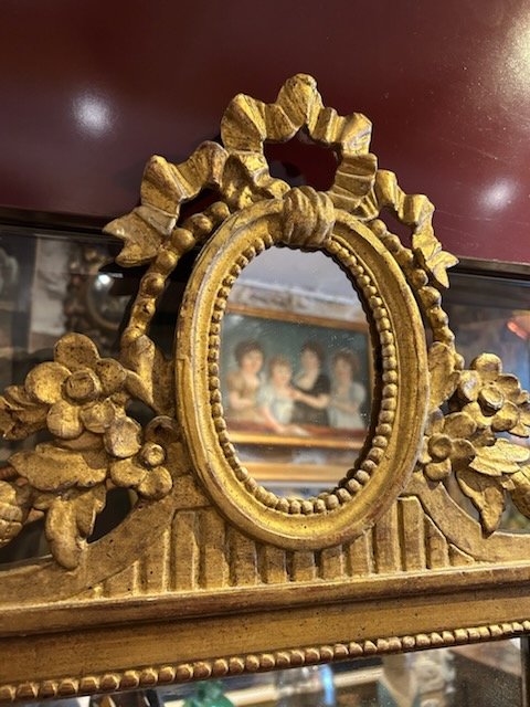 Miroir Louis XVI 18ème siècle-photo-2