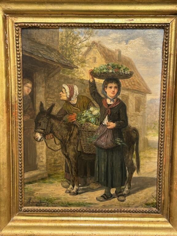 La marchande de légumes de Antony Serres