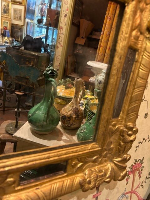 Miroir à parecloses 18ème-photo-1