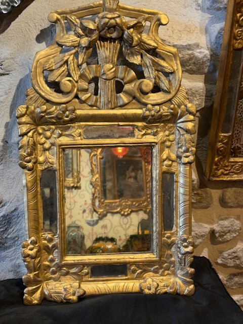 Miroir à parecloses 18ème