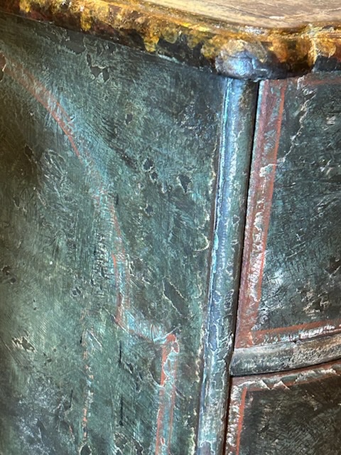 18th Century Florence Painted Chest Of Drawers-photo-2