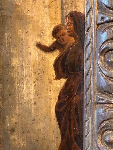 Nuns Oil On Canvas 19th Century-photo-1