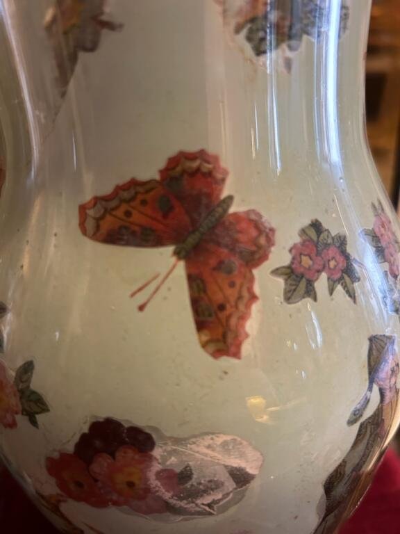Pair Of 18th-century Arte Povera Vases-photo-2