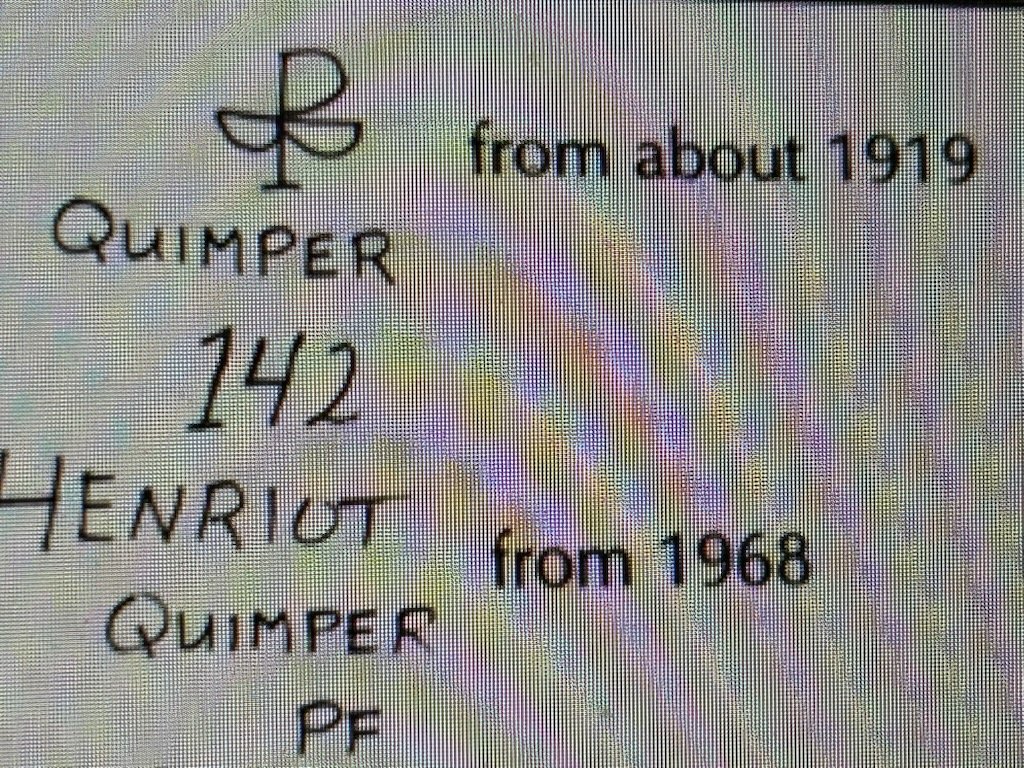 Henriot Quimper Deep Dish, Early 20th Century-photo-3