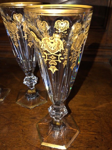 Harcourt Baccarat Empire Flutes-photo-2