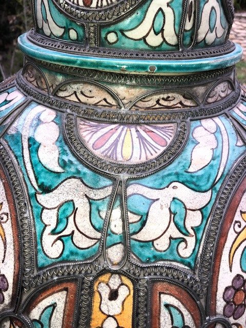 Important Pair Of Covered Jars 19th-photo-2