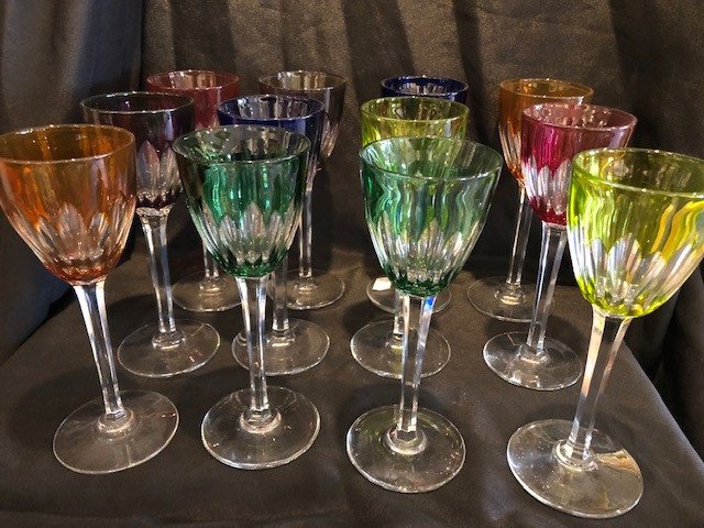 12 Verres Baccarat