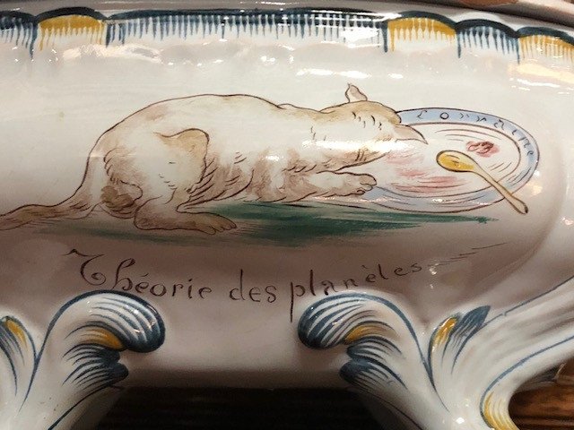 Talking Soup Tureen Emile Gallé-photo-1