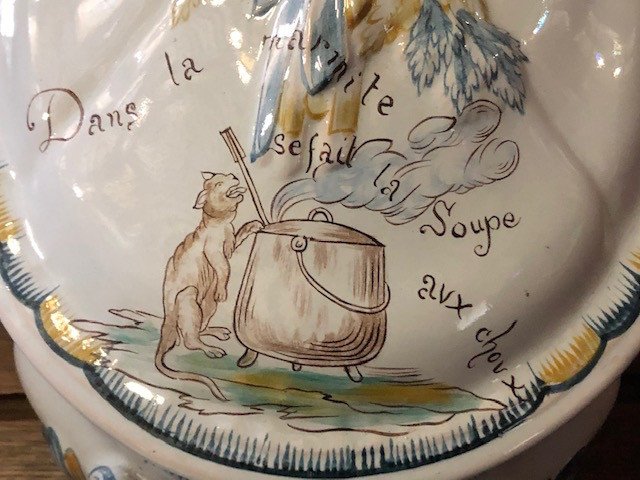 Talking Soup Tureen Emile Gallé-photo-3