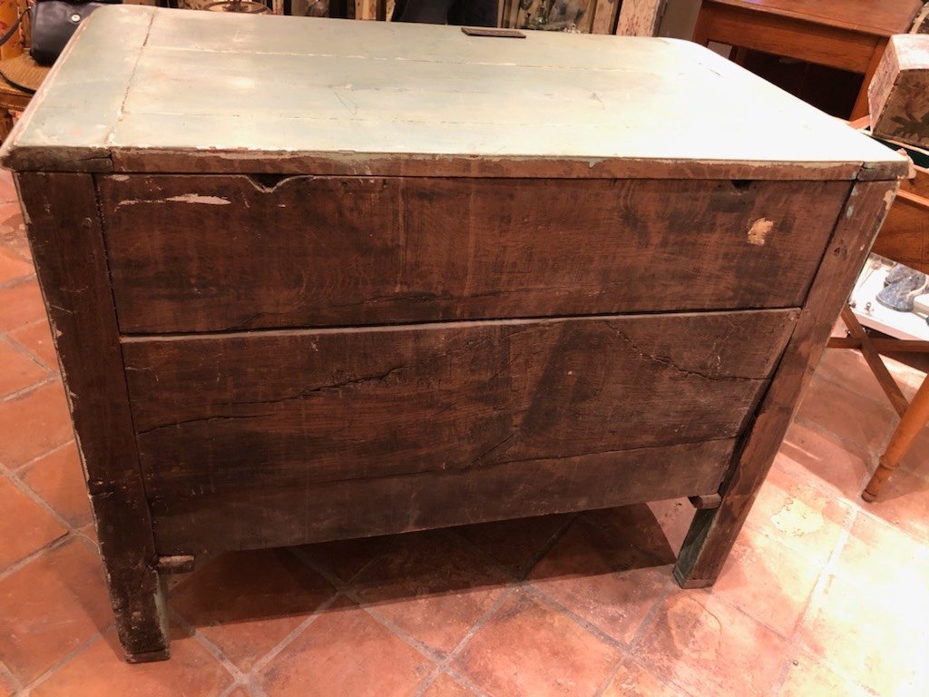 18th Century Painted Chest Of Drawers-photo-3