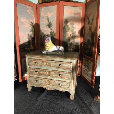 18th Century Painted Chest Of Drawers