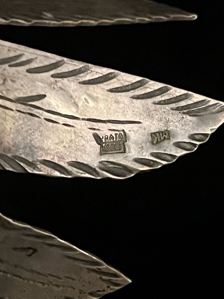 A Pair Of Silver Figures Of Battle Cocks-photo-4