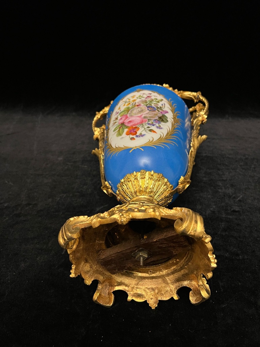 Porcelain Vase, "sèvres" Style-photo-7
