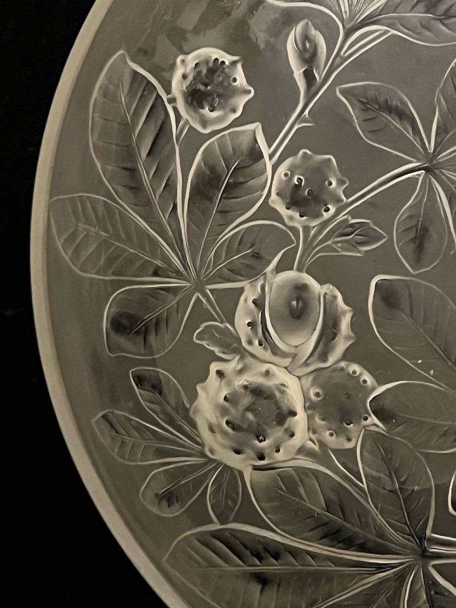 Vase Art Deco en verre-photo-3