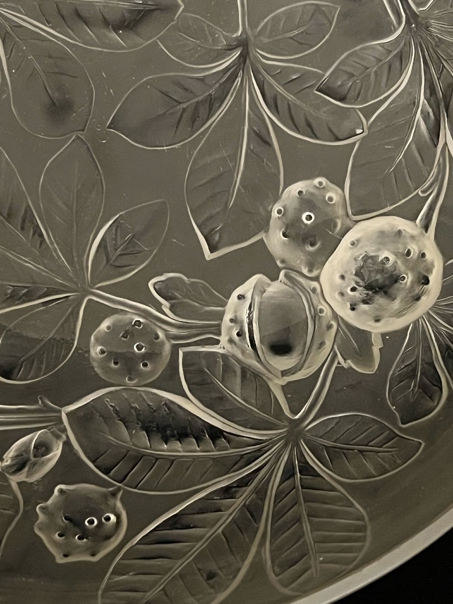 Vase Art Deco en verre-photo-4