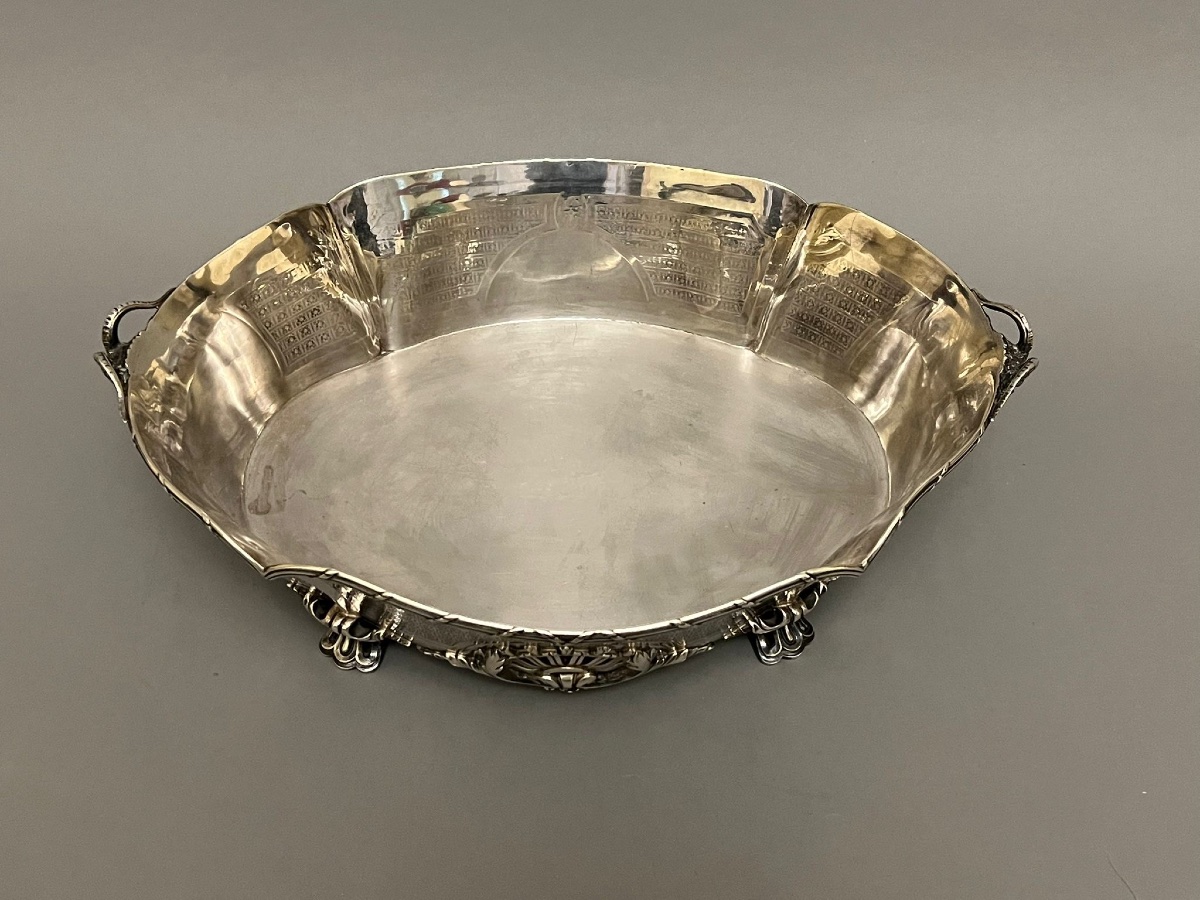 Vase en argent Georg Falkenberg -photo-1