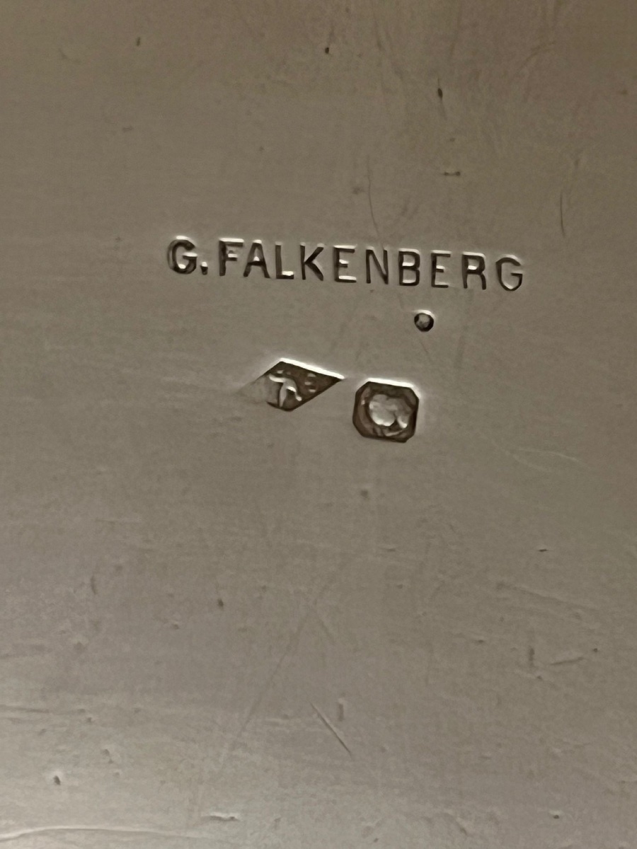 Vase en argent Georg Falkenberg -photo-3
