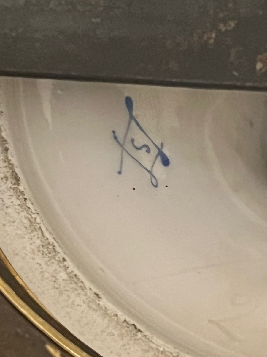 Art Nouveau Sevres Vase en Porcelain et Bronze -photo-1