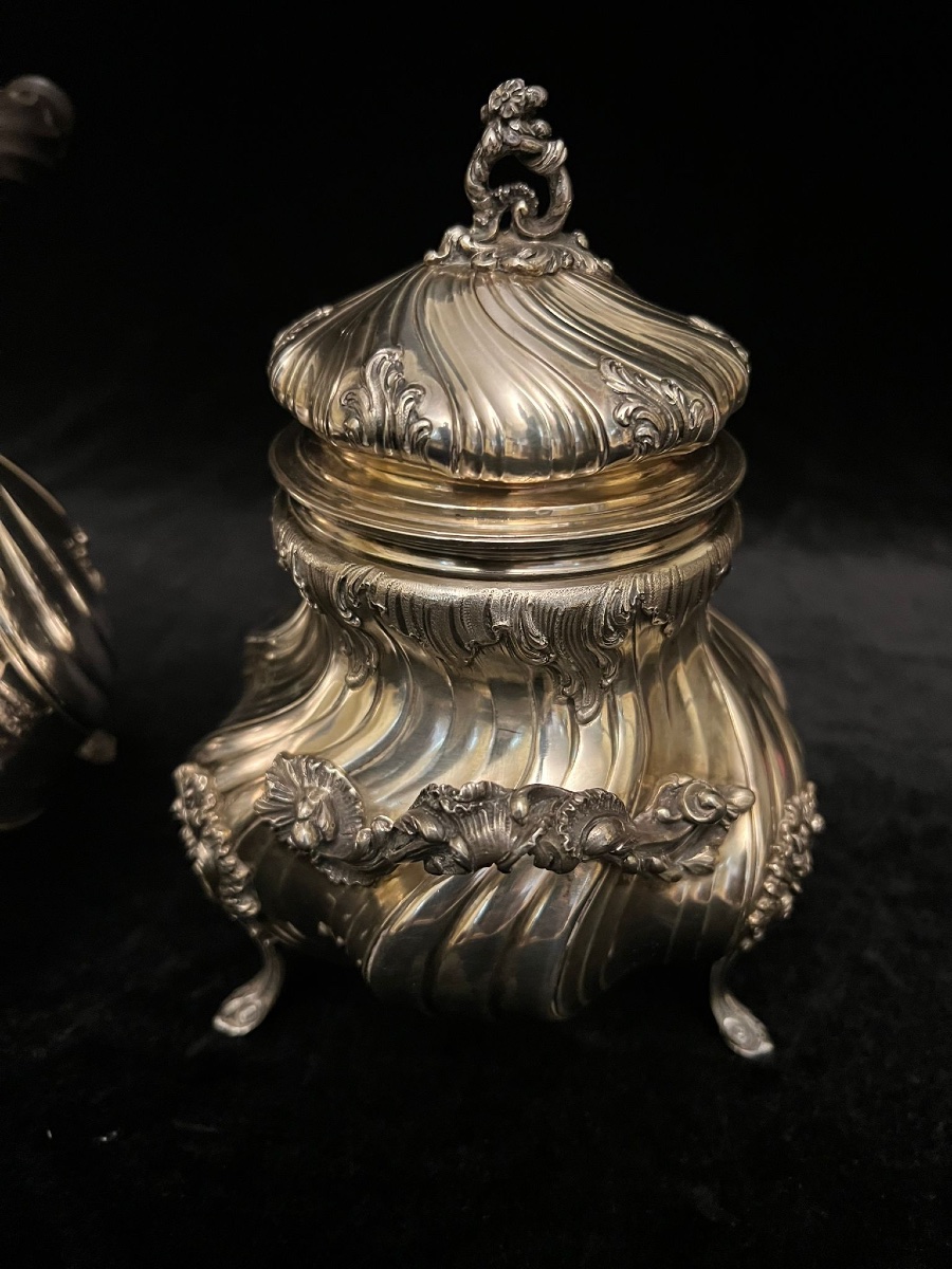 Solid Silver Coffee Service-photo-3