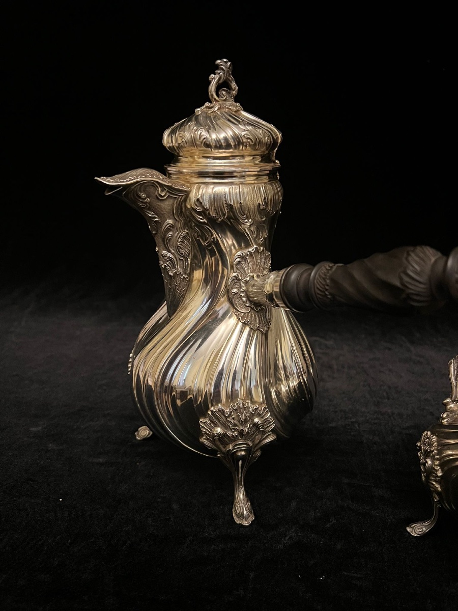 Solid Silver Coffee Service-photo-8