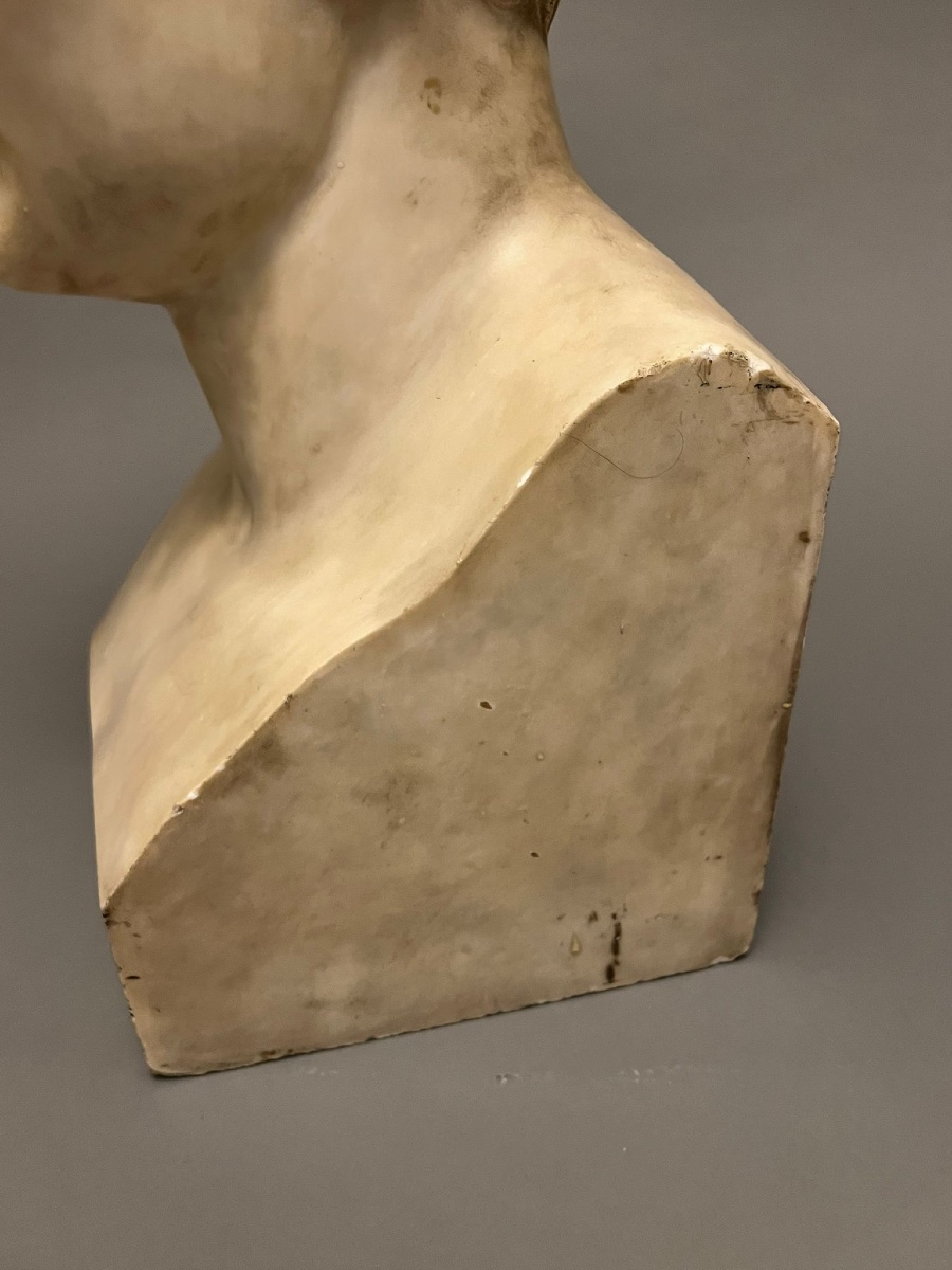 Napoleon 1, Bust en marble blanc-photo-2