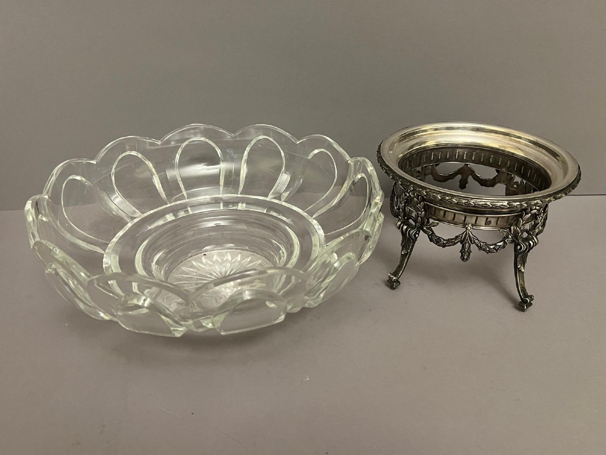 Silver And Glass Vase-photo-4