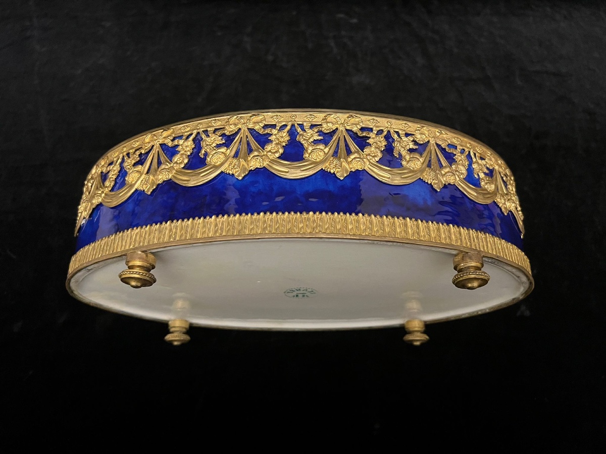 Sèvres Porcelain Vase, By Paul Millet-photo-3